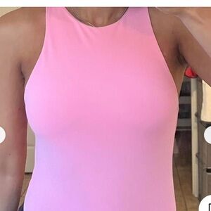 Zara Pink Fitted Bodysuit
